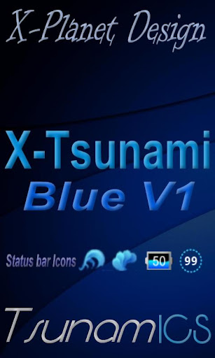 CM10.1 cm10 X-Tsunami blue V1