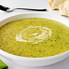 Chilled Minted Zucchini Soup
