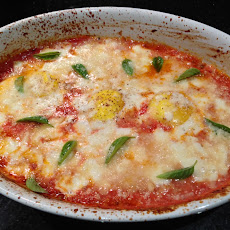 Baked Eggs in Marinara Sauce