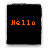 Hello World mobile app icon