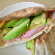 Avocado, Ham and Cheese Melt