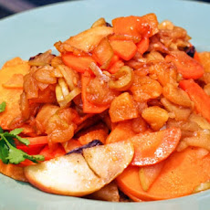 Apple and Carrot Tzimmes (Pareve)