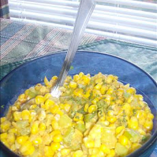 Curried Creamed Fresh Corn Great for Summer