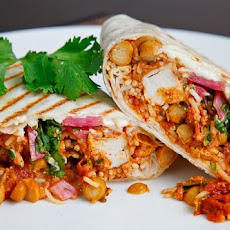 Butter Chicken Burritos