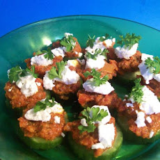 Cucumber Slices Provençal (Betty Crocker) Appetizer