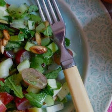 Apple and Celery Salad with Toasted Seeds