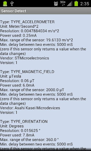 【免費工具App】Sensor Detect-APP點子