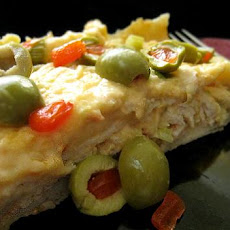 Creamy Chicken Enchilada Casserole