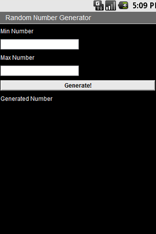 Random Number Generator