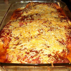 Creamy Chicken Enchiladas