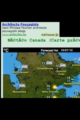【免費天氣App】Météo Canada-APP點子