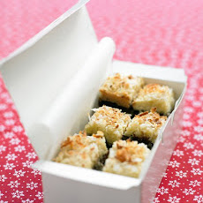 Black-Bottom Coconut Bars