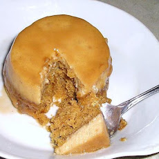 Impossible Pumpkin Chai Flan Cake