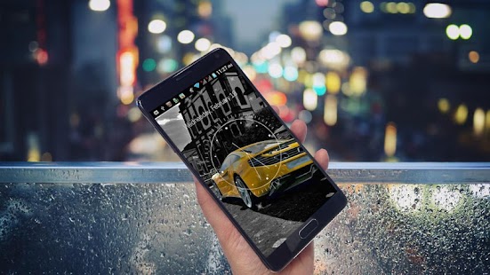 How to download Dashing Yellow Car AnalogClock 1.2 mod apk for pc