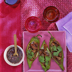 Crispy Pork-Stuffed Anaheim Chiles