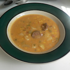 Pumpkin and Sausage Chowder