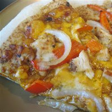 Barbecued Chicken Pizza