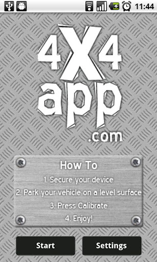 4x4 App - offroad inclinometer