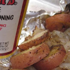 Tin Foil Red Potatoes and Onions