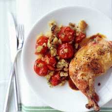 Roasted Chicken with Lemon Sauce