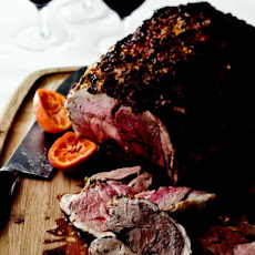 Leg of Lamb in a Clementine Crust