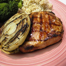Caribbean Grilled Pork and Onions