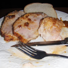 Citrus Glazed Barbecued Pork Loin