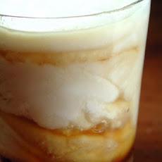 Espresso Marbled Panna Cotta