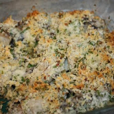 Baked Oysters With Bread Crumbs and Garlic (Ostriche All' Italia