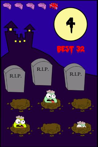 whack-a-zombie for android screenshot