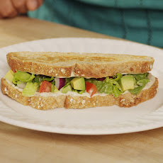 Avocado Lettuce Tomato Sandwich