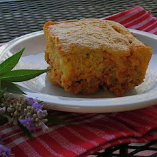 Cornbread Hamburger Pie