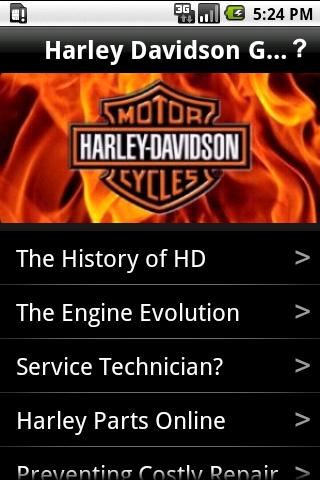 Harley Davidson Guide