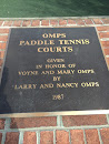 OMPS paddle Tennis Courts