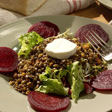 Lentil Salad with Beets