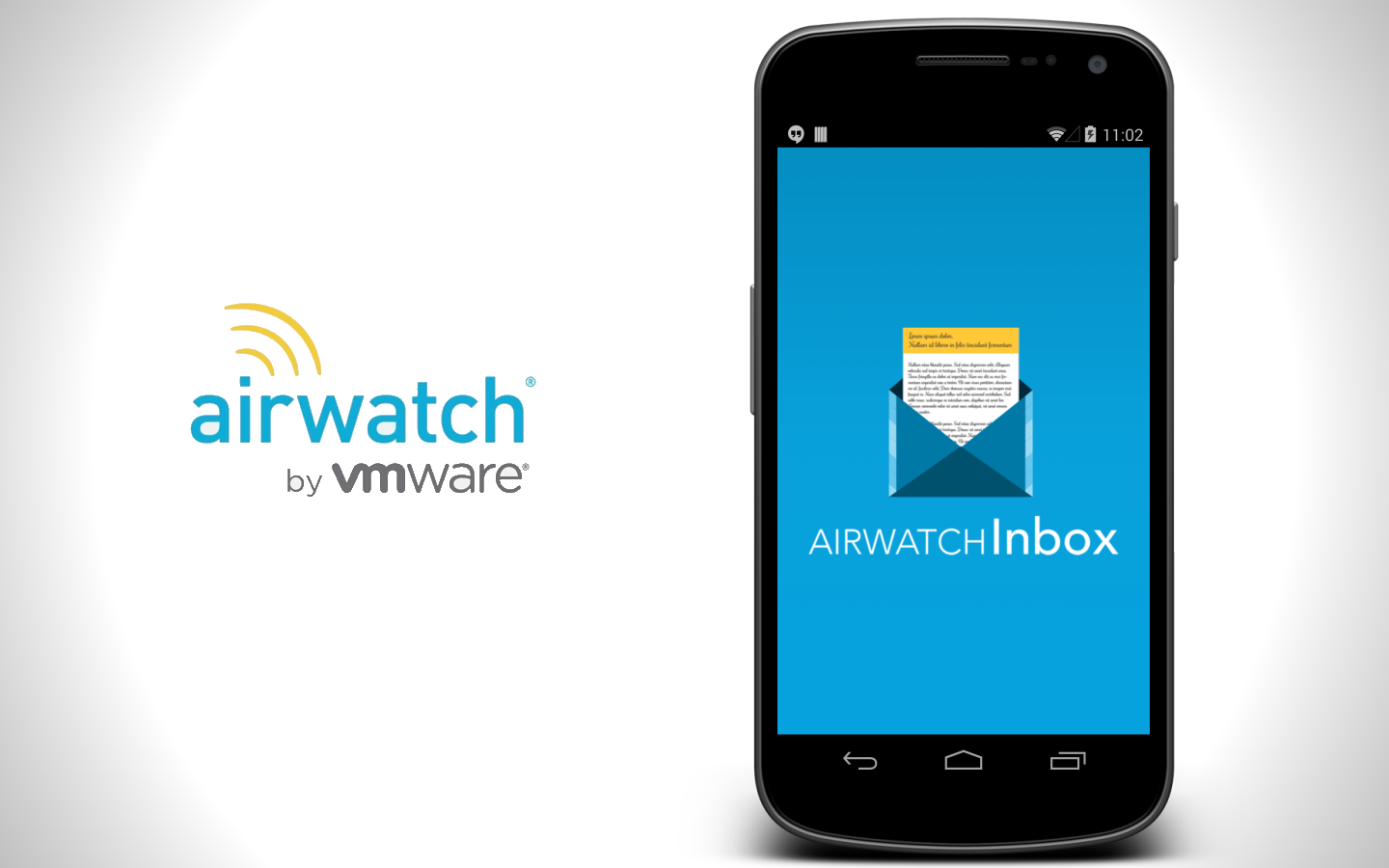 Android application AirWatch Inbox screenshort