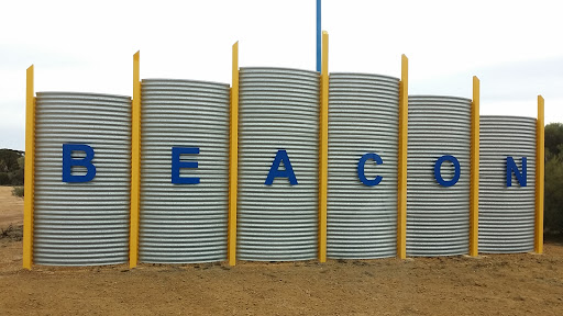 Welcome to Beacon Eastern Entrance Artwork 