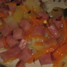 Hawaiian Ham Skillet