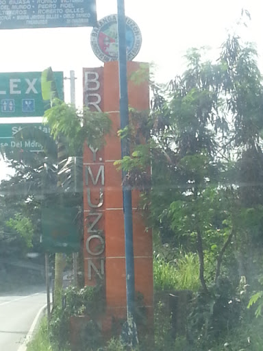 Brgy Muzon Welcome Pillar