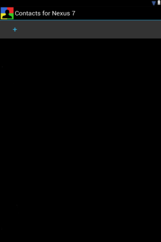 【免費工具App】Contats for Nexus 7-APP點子