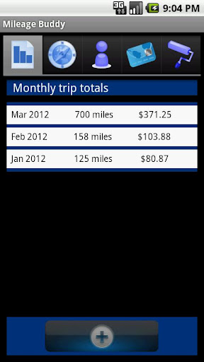 Mileage Buddy Expense Log