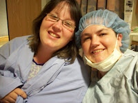 All ready for the c-section