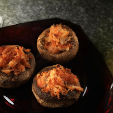 Crab and Fontina Stuffed Mushrooms Recipe