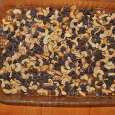 Chocolate Caramel Cashew Chewies