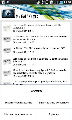 Ma Galaxy Tab