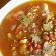 Cabbage and Beef Soup