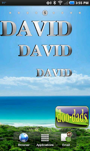 Name David doo-dad