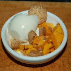 Grilled Mango Sundae for Adults
