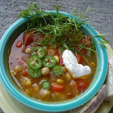 Spicy Garbanzo Soup