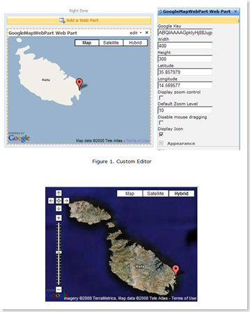 GoogleMapWebPart